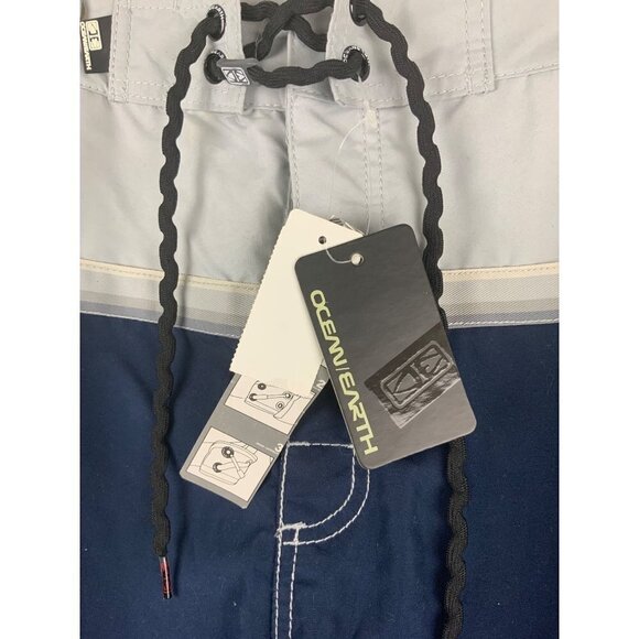 Ocean Earth mens shorts NWT built in lining relaxed style XL - Picture 4 of 13